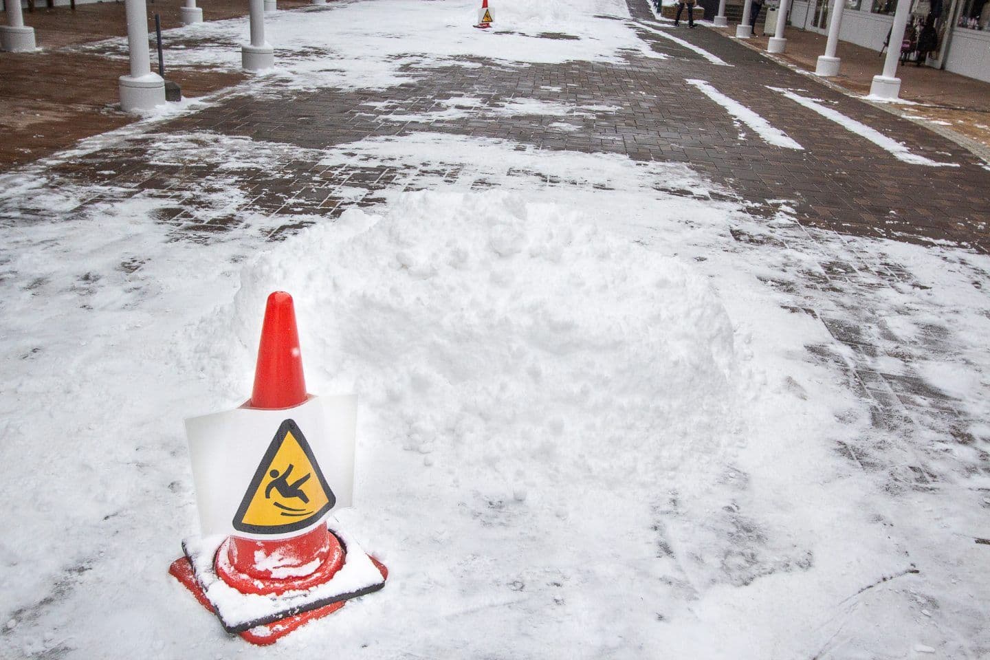 Winter tips for not slipping and falling.
